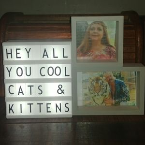 LED light box photo frame